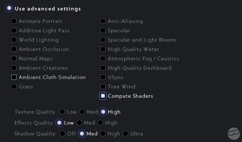 Ame Dota 2 Settings .